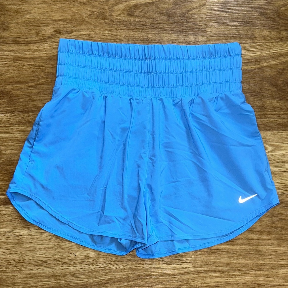 Nike Women's Vibrant Blue Athletic Shorts